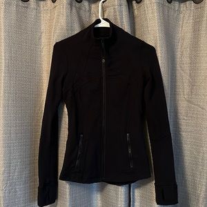 Black and blue Lululemon Define Jacket